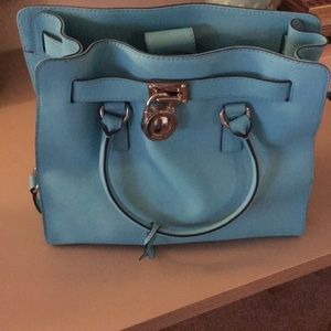 Turquoise Large Michael Kors Tote